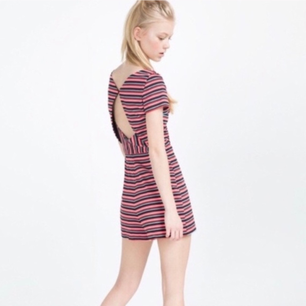 Zara striped romper